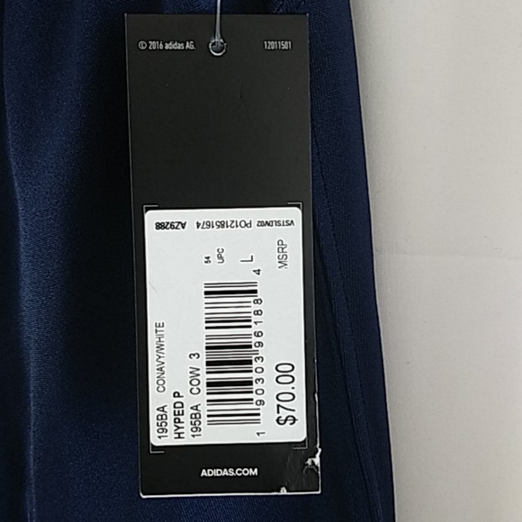 Mens Adidas Hyped P Football Pants Size Large - Picture 5 of 8